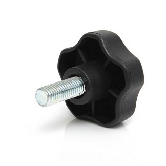 Model 02M PK - Male Threaded Lobe Knob